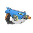 3.png Tracer Blaster Mach T Skin Skin - Overwatch - Printable 3d model - STL + CAD bundle - Personal Use