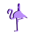 FLAMENCO.stl Free STL file Flamingo Charm・3D print design to download