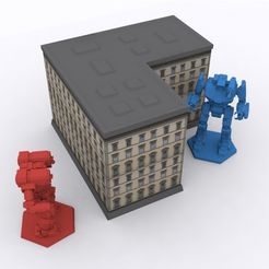 ICON.jpg Tabletop Building - 3D Roof/Base + Papercraft Walls