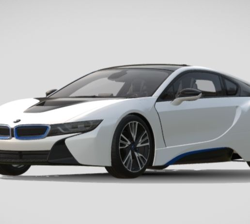 BMW i8 – Modello 3D gratuito STL