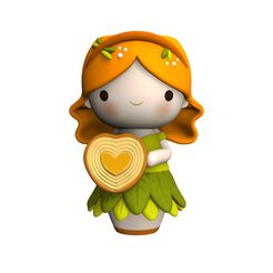 RENDER.649.1.jpg STL file Leafy Girl Planter 3D Design・3D printable model to download