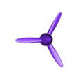 prop 3x 2.stl J172T Turbo Skyhawk JT-A (V2)