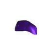 SlothHand_finger_3DpTD.stl Mano di bradipo peloso - Per grattarsi