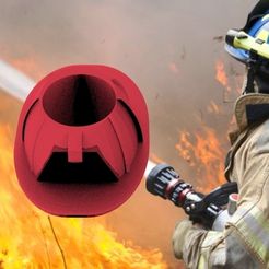 untitled.82.jpg Download free STL file Mate Fireman's Helmet • 3D print template, leliel
