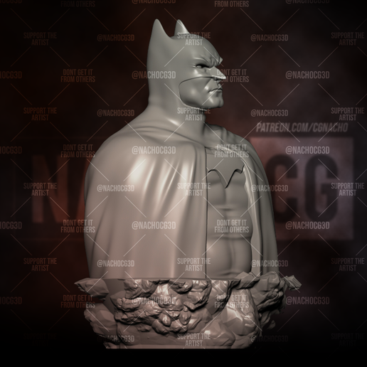 e.png Batman Fan Art - BUST