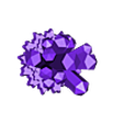 RPG_CrystalCluster02.stl Aglomerado de cristais 02