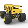 11.jpg Diecast School bus Monster truck Scale 1:25