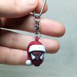 002.jpg santa SPIDER MAN keychain