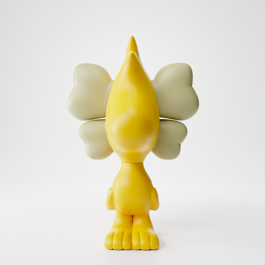 🗿 KAWS WOODSTOCK・ STL File for 3D printing・Cults
