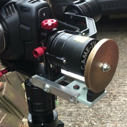 CAME (Single3) gimbal BMPCC4k counterweight 3D model