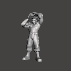 11.png Descargar archivo STREET FIGHTER GUILE GASHAPON • Diseño para impresión en 3D, malditayoko