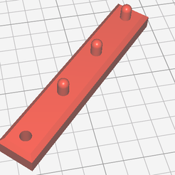 Cabinet_Hole_Jig.png Free 3D file Cabinet Shelf Hole Jig・3D print design to download