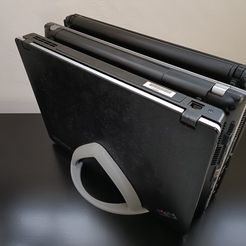 IMG20230904073710.jpg Vertical laptop stand (3 laptops)