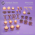 BRAZIERS.png Pleasure Dungeon - Full Set