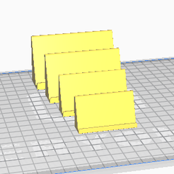 Screenshot-2023-01-27-224341.png Archivo STL Soportes básicos para cartas inclinadas - 4 tamaños prefabricados - Ideal para cartas estándar, cartas con funda, cartas con sobrecarga o cartas graduadas・Design para impresora 3D para descargar