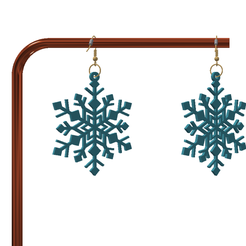 Screenshot-2023-05-05-140726.png STL-Datei Weihnachts-Ohrringe・3D-druckbares Modell zum Herunterladen