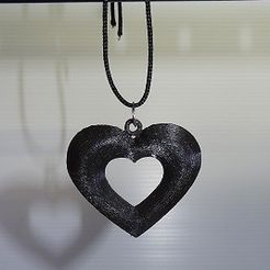 coeur.jpg STL-Datei Valentine's Day heart・3D-druckbares Modell zum Herunterladen