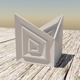 wingy1.png planter origami low poly