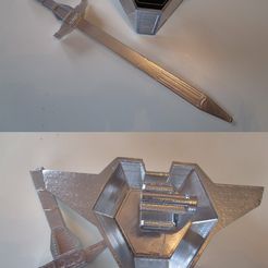 boulicer-épée-1.jpg Shield for the DX CHANGEROBO / CHANGE ROBO robot from the sentai CHANGEMAN series