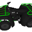 4.png ATV CAR TRAIN RAIL FOUR CYCLE MOTORCYCLE VEHICLE ROAD 3D MODEL 8