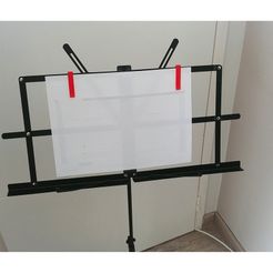 pince-1.jpg Free STL file easel clamp・3D printable design to download