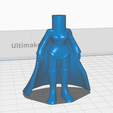 2.png Funko body woman with a jumpsuit and cape.