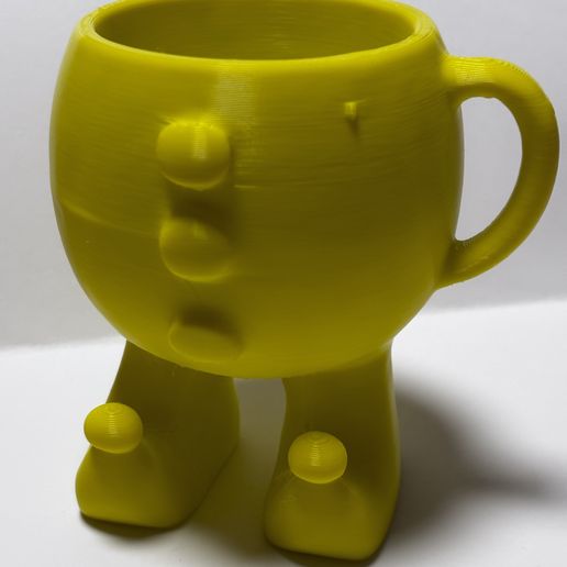 Elf Mug on Legs — Cup with Boots and Buttons
