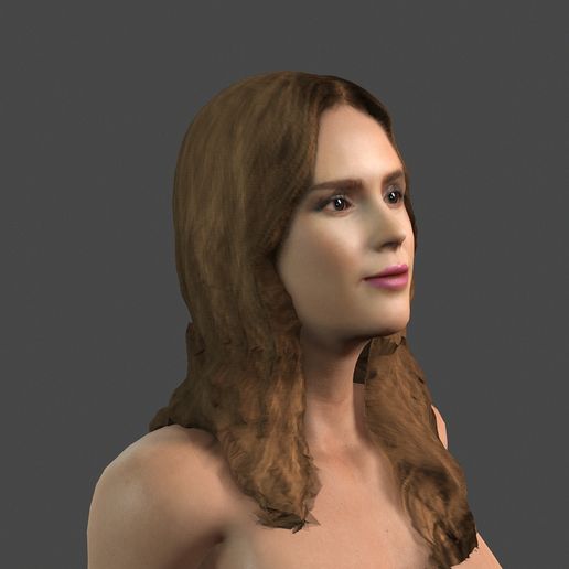 Beautiful Woman -Rigged and animated for Unity - 3D model önizlemesi