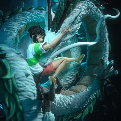 Chihiro Spirited Away Ogino Chihiro Resin ZUOBAN Studio Comic books