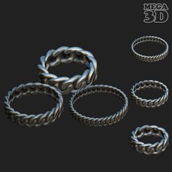 artstation-artwork-copy.jpg Бесплатный STL файл Свободное случайное кольцо・3D-печать объекта для загрузки