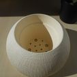 2_ikea_bowl_vase.jpg Fichier STL Vase Contenant pour la plante artificielle de 9 cm Ikea Fejka et la vraie plante | Décoration intérieure | Facile à imprimer | Vtau Design | Vtau Design・Idée pour impression 3D à télécharger