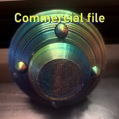 ufo-spinner-commercial.png Файл STL UFO FLYING SAUCER SHAPED FIDGET SPINNER (Коммерческая версия)・Модель для загрузки и 3D-печати