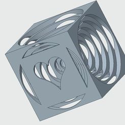 Bild100.jpg Fichier STL Cube avec cœur・Design pour imprimante 3D à télécharger
