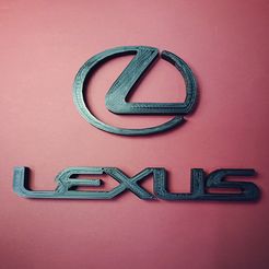 IMG_20220125_083247-1.jpg STL-Datei Lexus-Logo herunterladen • Modell zum 3D-Drucken, Bricoloup3d