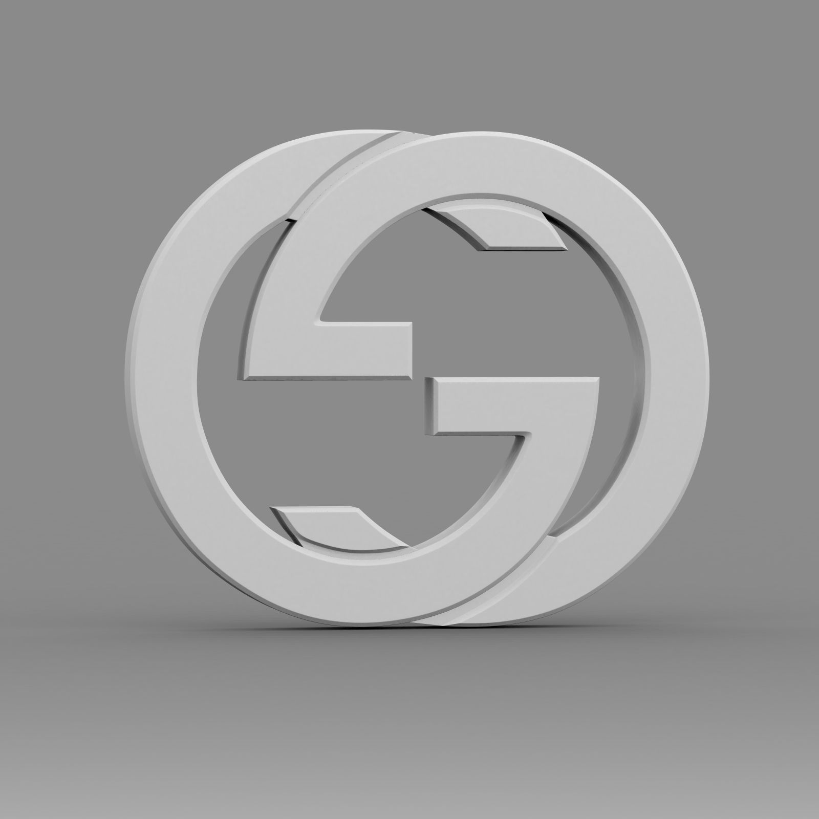 ben At håndtere Geografi Download OBJ file gucci logo 2 • 3D printable object ・ Cults
