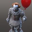 Pennywise-9-2k-copie.jpg It - Pennywise fan art - One part and multipart versions HIGH QUALITY by Tales From The Print