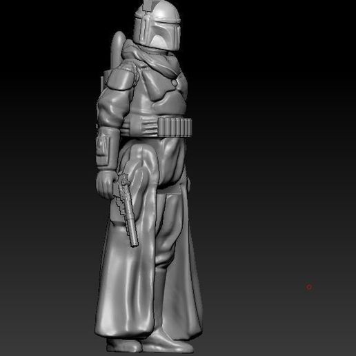 ScreenShot1207.jpg 星球大战.STL THE MANDALORIAN, Boba Fett OBJ.肯纳式动作人偶。