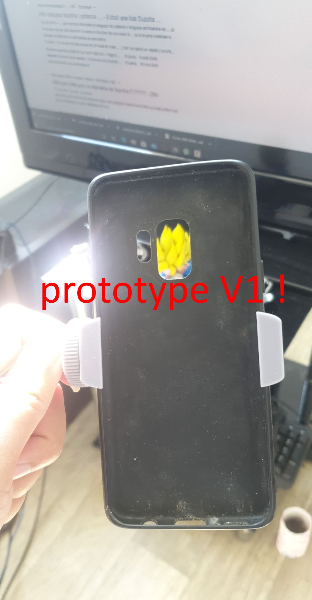 prototype1.jpg Fichier 3D Support Smartphone Velo Moto・Plan pour impression 3D à télécharger, Nakasone