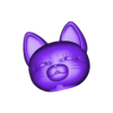 Head.stl Turbo Grandma (Cat) - DAN DA DAN (pose 2)