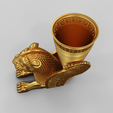 untitled.128.png Achaemenid Persian Lion Rhyton 3D print model