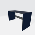 Full-pino-190x80mm2.png Simple wooden scale model desk