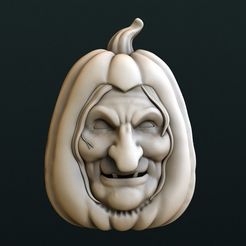 1.jpg Archivo STL gratis Calabaza de Halloween・Diseño por impresión en 3D para descargar, stl3dmodel