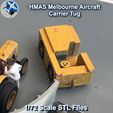cults-thumbnail-aircraft-tug-ran-hmas-melbourne-7.jpg 1/72 Royal Australian Navy Aircraft Tug – HMAS Melbourne Flight Deck Tractor