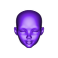 _Carmen_Head_3.stl 11 BJD Doll Head Sculpt - Realistic Child Face 3D Model for Resin Casting or Custom Dolls