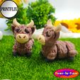 c.jpg CUTE FLEXI TINY HIGHLAND COW