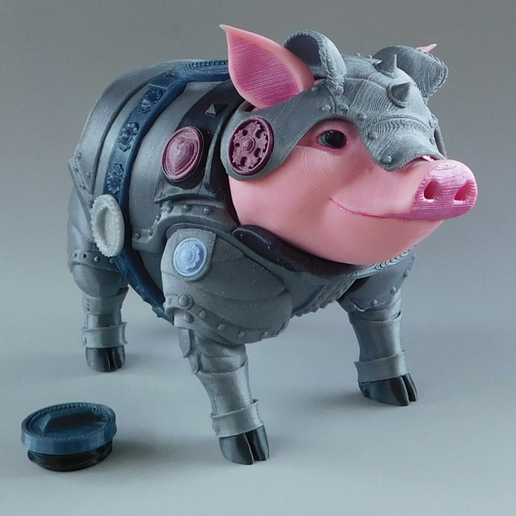 Sir Pigglesby (a most noble piggy bank)