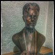 DAVID BOWIE BUST EASY PRINT