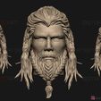 01.jpg Файл STL Thor Head - Chris Hemsworth - Avenger - Endgame 3D print model・Шаблон для 3D-печати для загрузки