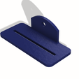 BROR-support-raclette-preview.png Ikea Bror accessory / tray / clamp holder / squeegee holder / k1 nozzle holder