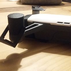 20180109_213444[1].jpg Archivo STL gratis DJI protección motor de encendido・Plan para descargar y imprimir en 3D